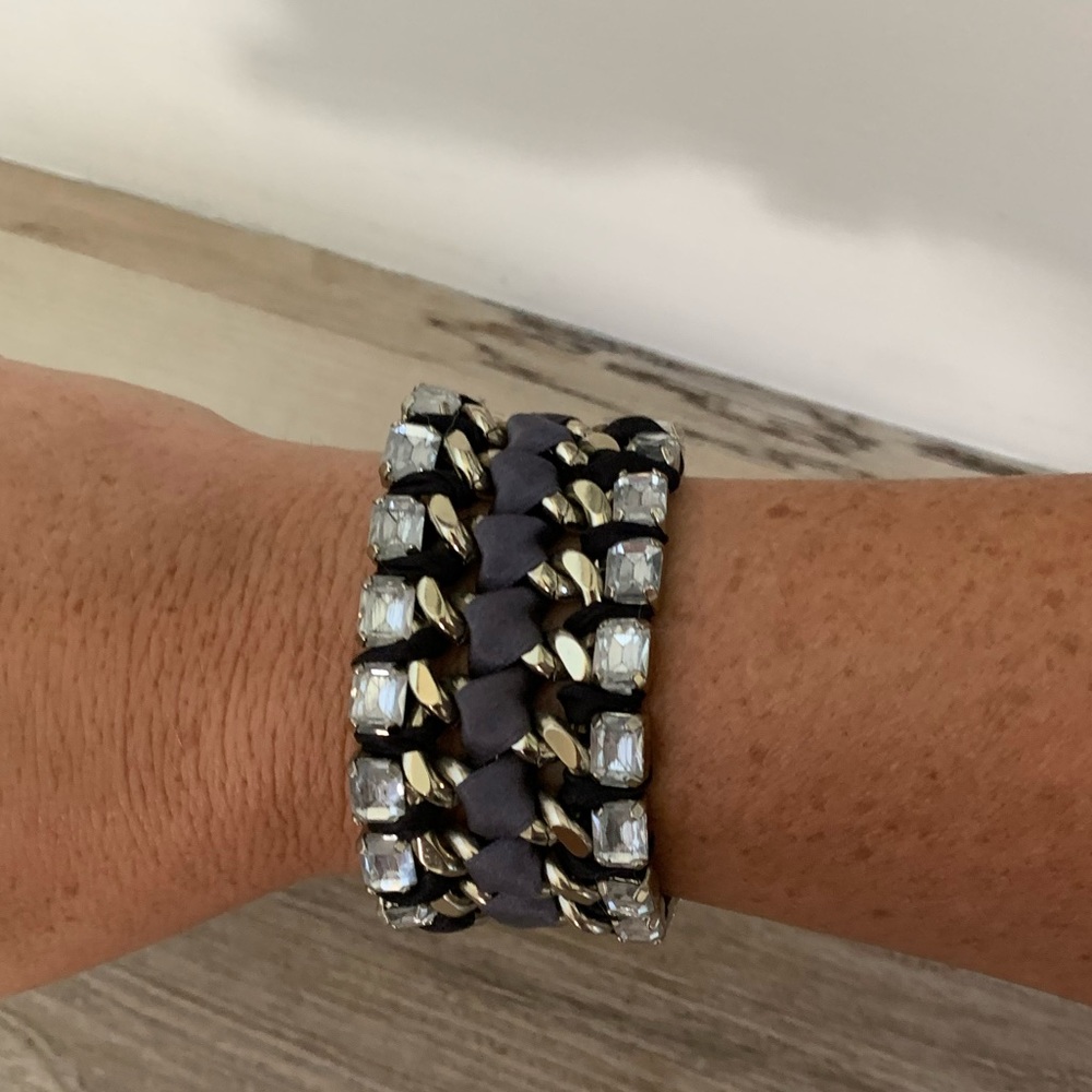 Stella & Dot Cuff Chain Bracelet